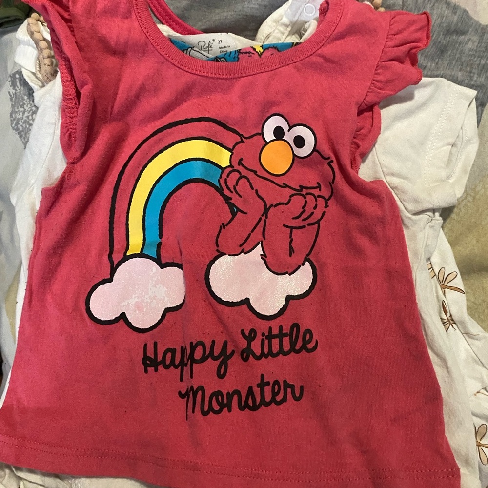 3t girl shirt bundle 7 shirts